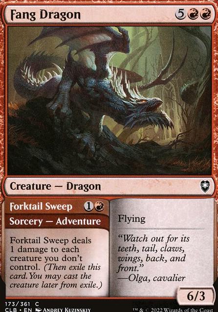 Fang Dragon / Forktail Sweep feature for Dracotron
